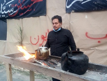 موکب عزاداری و ایستگاه صلواتی در ایام 28 صفر