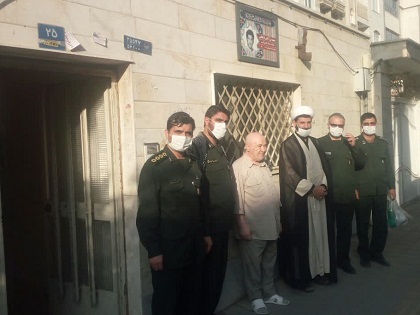 مراسم دیدار با خانواده شهید برزآبادی فراهانی