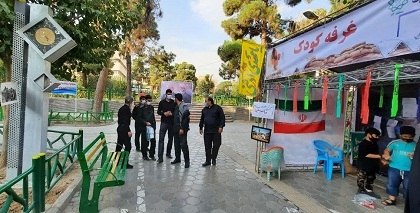 نمایشگاه یاد یاران و افتتاح باشگاه ورزشی بنام شهید گیتی نما