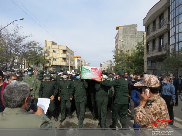 پیکر شهید امنیت؛ خلیل رونده در کلیبر تشییع شد پیکر شهید امنیت؛ خلیل رونده در کلیبر تشییع شد