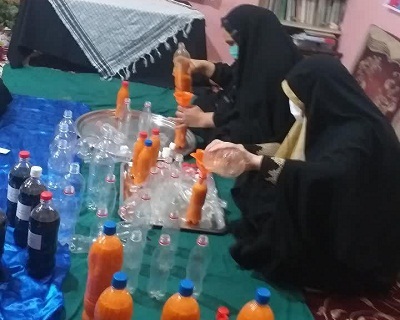 جهاد بانوان بسیجی در هیاهوی کرونا
