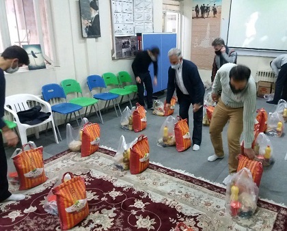 تهیه و توزیع بسته های معیشتی و آبمیوه طبیعی