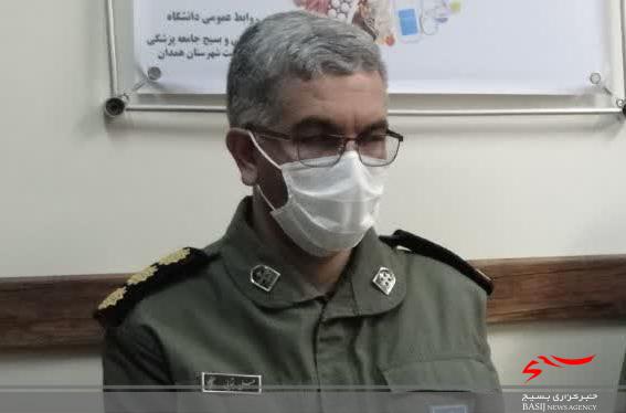 آموزش ۱۰۰۰ بسیجی در طرح شهید سلیمانی سپاه ناحیه همدان/ مردم در شب یلدا مراقبت کنند آموزش ۱۰۰۰ بسیجی در طرح شهید سلیمانی سپاه ناحیه همدان/ مردم در شب یلدا مراقبت کنند