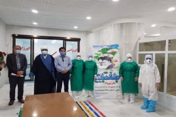 تقدیر سپاه گراش از پرستاران بخش کرونا تقدیر سپاه گراش از پرستاران بخش کرونا