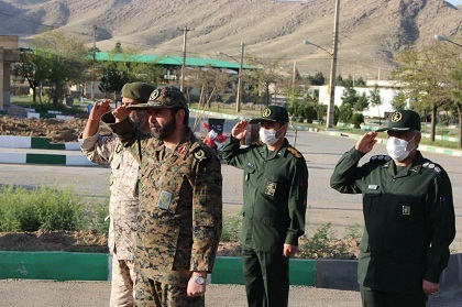 اولین مراسم صبحگاه مشترک در لشکر 27 برگزار شد