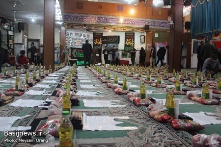 رزمایش بزرگ “یلدای فاطمی” در محله تهران پارس