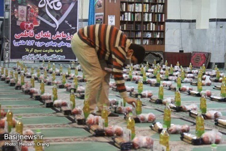 رزمایش بزرگ “یلدای فاطمی” در محله تهران پارس