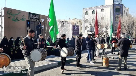 پیکر مطهر شهید مجید مسگر طهرانی در تهرانپارس تشییع شد