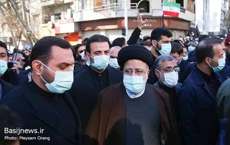 مراسم تشییع پیکر ۱۵۰ شهید گمنام از دانشگاه تهران