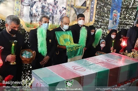 مراسم گرامیداشت یاد و خاطره یک شهید گمنام در سازمان نظام مهندسی