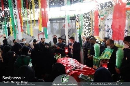 مراسم گرامیداشت یاد و خاطره یک شهید گمنام در سازمان نظام مهندسی