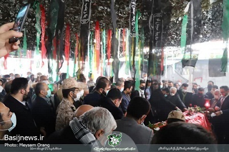 مراسم گرامیداشت یاد و خاطره یک شهید گمنام در سازمان نظام مهندسی