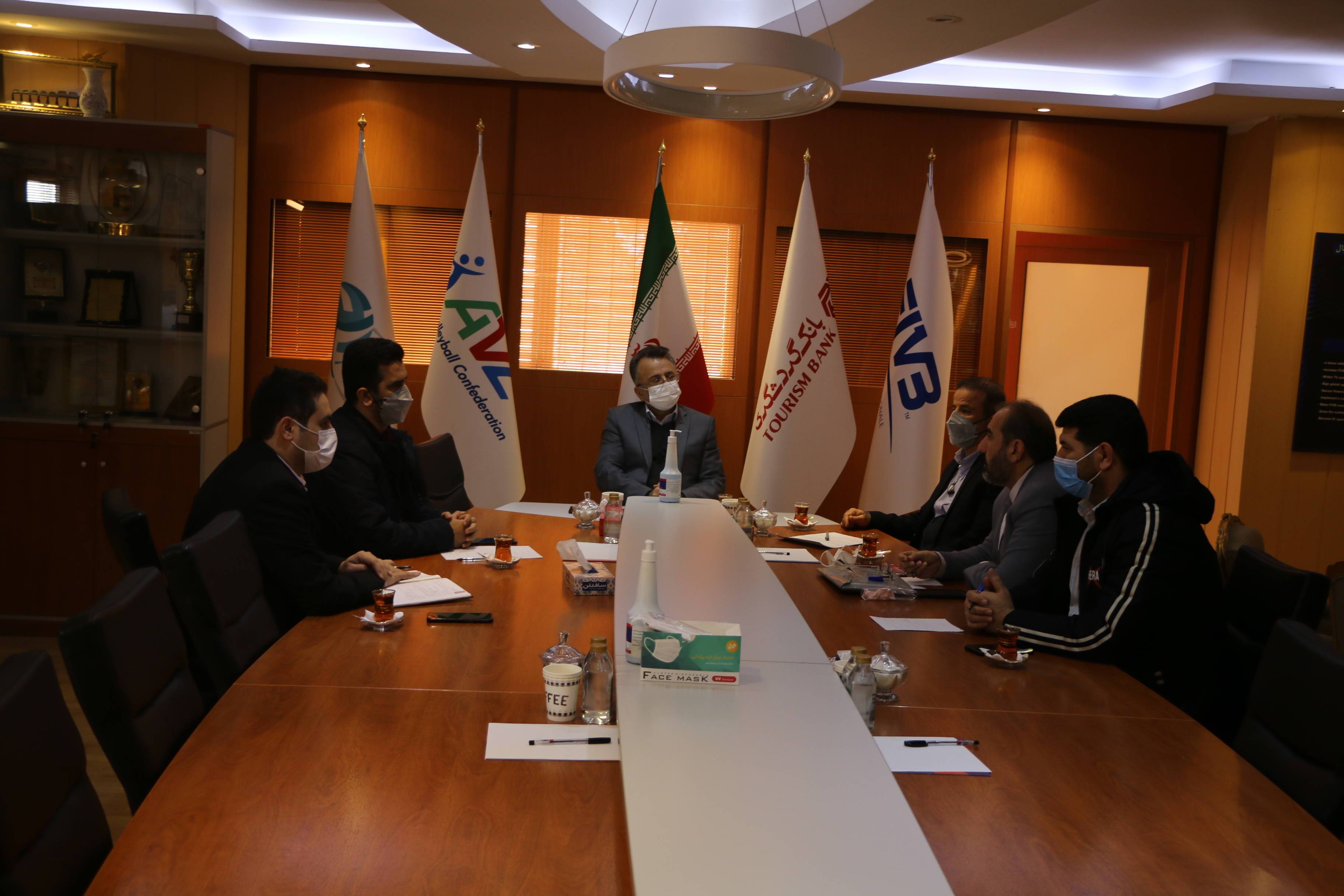 دیدار مسئولین سازمان ورزش بسیج با رئیس فدراسیون والیبال جمهوری اسلامی ایران دیدار مسئولین سازمان ورزش بسیج با رئیس فدراسیون والیبال جمهوری اسلامی ایران