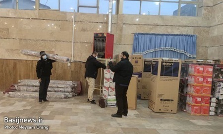 کمک مومنانه ناحیه مقاومت بسیج مقداد در یوم الله دهه فجر انقلاب اسلامی