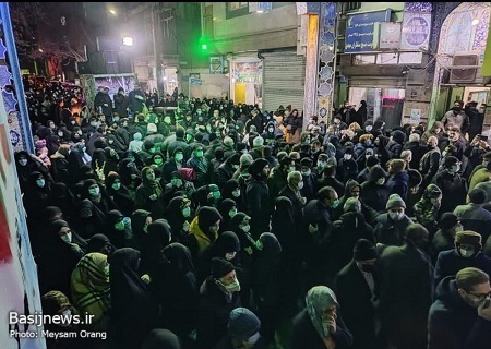 مراسم تشییع پیکر مطهر شهید خسرو قادری