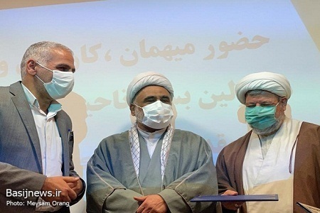 آئین تکریم و معارفه مسئول نمایندگی ولی فقیه در ناحیه مقاومت بسیج کربلا