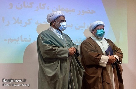 آئین تکریم و معارفه مسئول نمایندگی ولی فقیه در ناحیه مقاومت بسیج کربلا