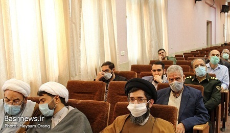 آئین تکریم و معارفه مسئول نمایندگی ولی فقیه در ناحیه مقاومت بسیج کربلا