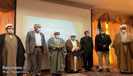 آئین تکریم و معارفه مسئول نمایندگی ولی فقیه در ناحیه مقاومت بسیج کربلا