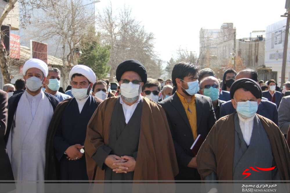 راهپیمایی مردم یاسوج در حمایت از مردم مظلوم یمن
