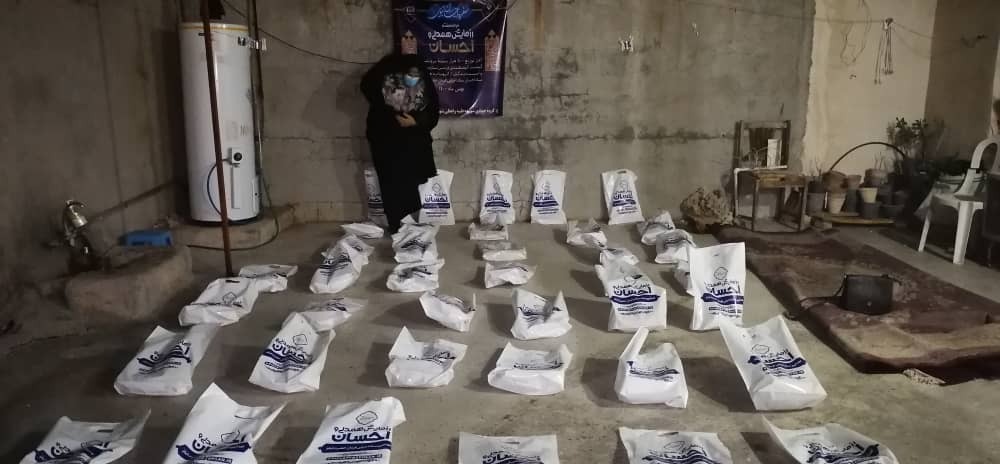 توزيع 100 کیلوگرم گوشت قرمز میان خانواده های نیازمند گچساران