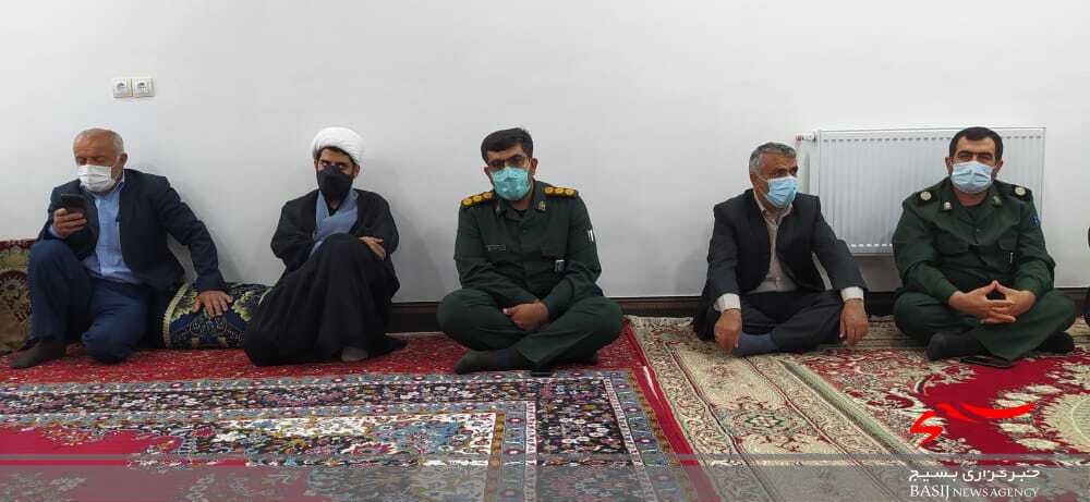 دیدار و ابراز همدردی جانشین سپاه فتح استان با خانواده های ۲ شهید در چرام