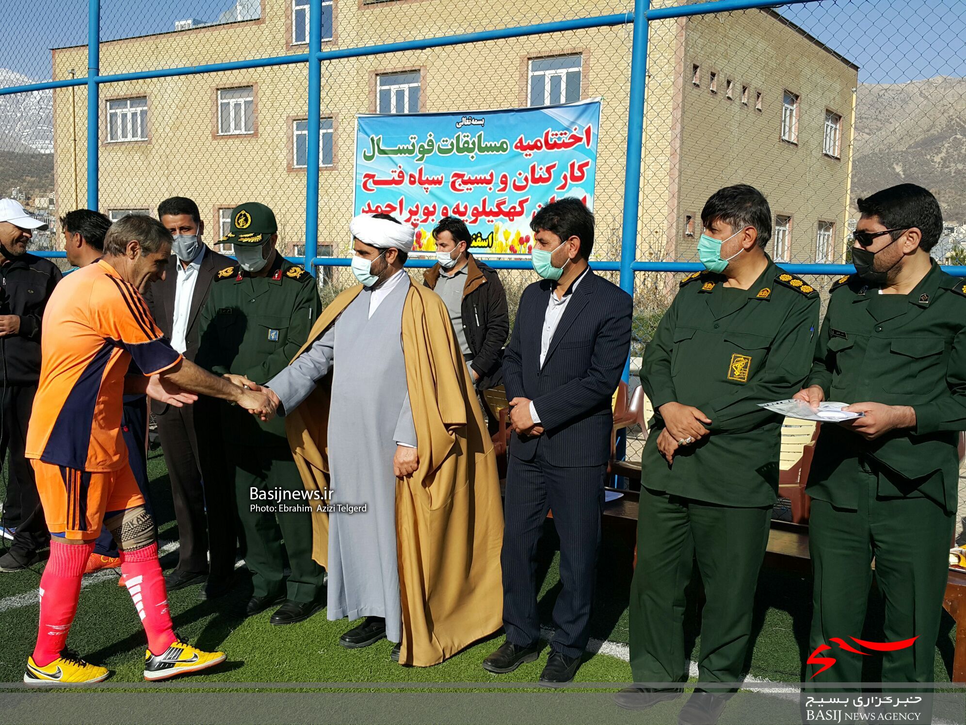 مسابقات مینی فوتبال کارکنان و بسیج سپاه فتح کهگیلویه و بویراحمد با قهرمانی ناحیه دنا پایان یافت