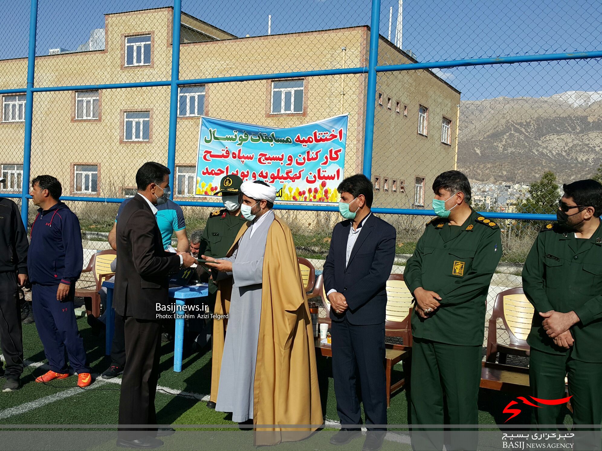مسابقات مینی فوتبال کارکنان و بسیج سپاه فتح کهگیلویه و بویراحمد با قهرمانی ناحیه دنا پایان یافت