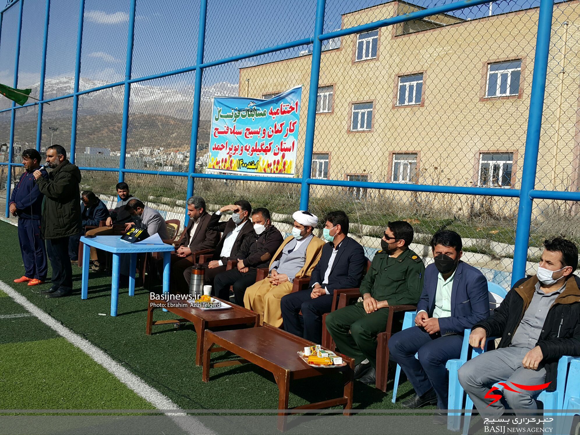 مسابقات مینی فوتبال کارکنان و بسیج سپاه فتح کهگیلویه و بویراحمد با قهرمانی ناحیه دنا پایان یافت + (تصاویر )
