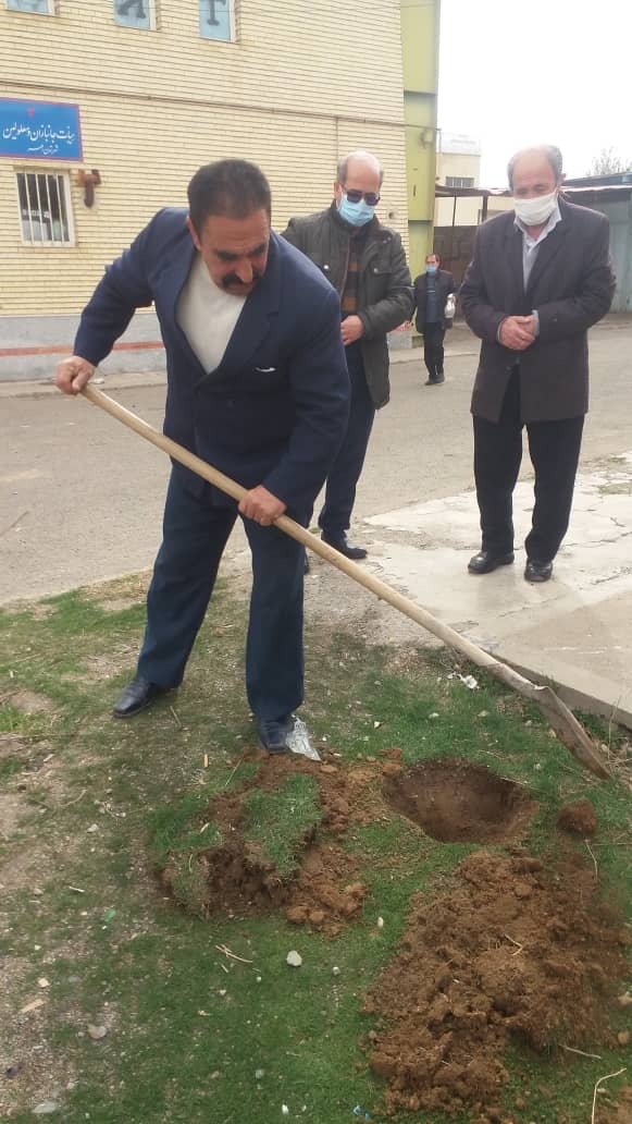 کاشت نهال به نام شهدا توسط بسیج ورزشکاران کاشت نهال به نام شهدا توسط بسیج ورزشکاران