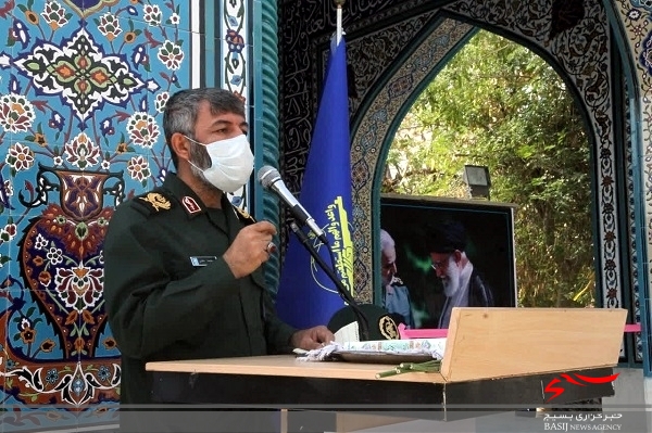 یادمان شهدای گمنام سپاه امام صادق (ع) افتتاح شد یادمان شهدای گمنام سپاه امام صادق (ع) افتتاح شد