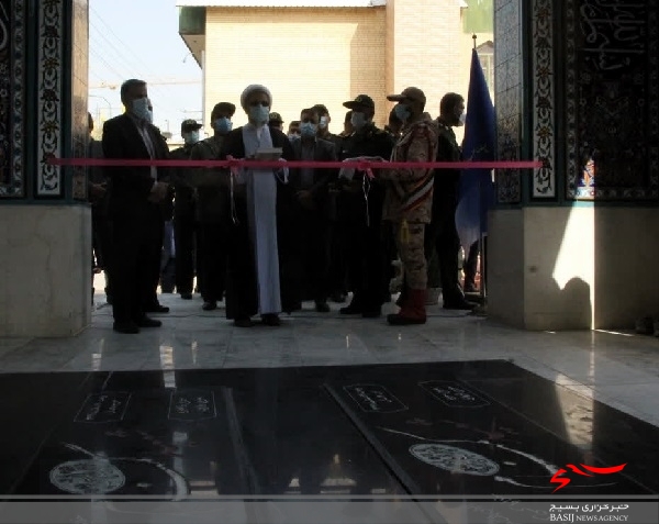 یادمان شهدای گمنام سپاه امام صادق (ع) افتتاح شد یادمان شهدای گمنام سپاه امام صادق (ع) افتتاح شد