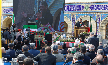تشییع پیکر شهید &laquo;حسین فغانی&raquo; در تهران