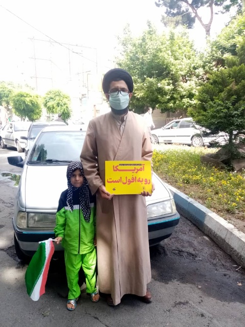 برگزاری روز قدس به صورت خودجوش،در شهرستان شهریار