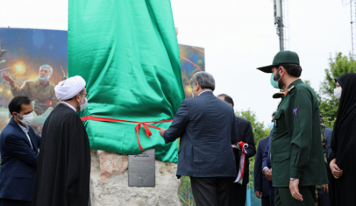 مراسم رونمایی از تندیس سردار شهید &laquo;حاج قاسم سلیمانی&raquo;