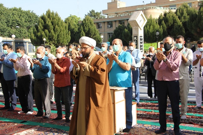 اقامه نماز عید سعید فطر در آسایشگاه خیریه کهریزک اقامه نماز عید سعید فطر در آسایشگاه خیریه کهریزک