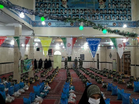 رزمایش کمک های مومنانه در ناحیه مالک اشتر