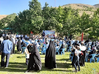 کوهپیمایی خانوادگی ساکنین شهرک شهید محلاتی