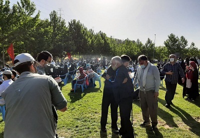 کوهپیمایی خانوادگی ساکنین شهرک شهید محلاتی