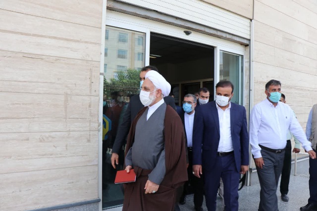 تصویری: نخستین بازدید سرزده رئیس جدید دستگاه قضا از دادگستری شهرستان قدس