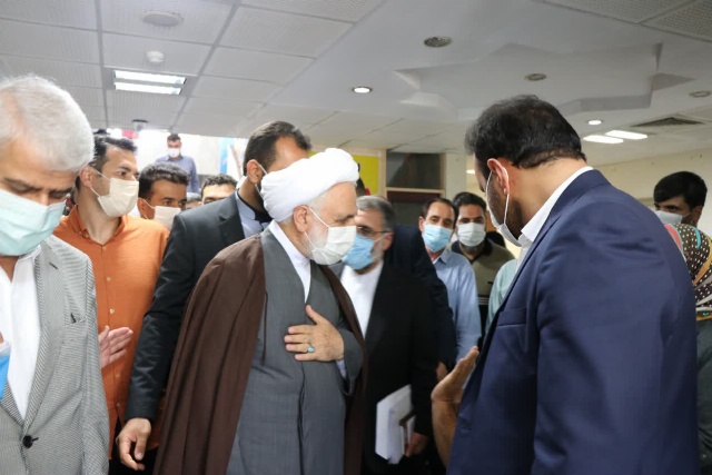 تصویری: نخستین بازدید سرزده رئیس جدید دستگاه قضا از دادگستری شهرستان قدس