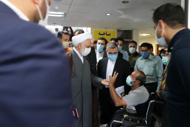 تصویری: نخستین بازدید سرزده رئیس جدید دستگاه قضا از دادگستری شهرستان قدس