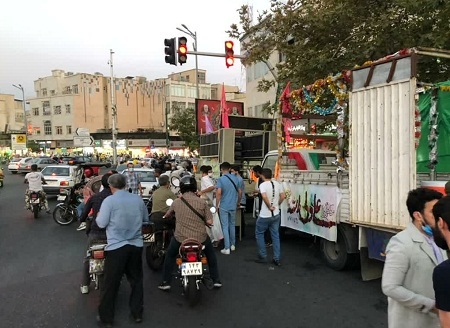 برگزاری جشن دهه ولایت در محله