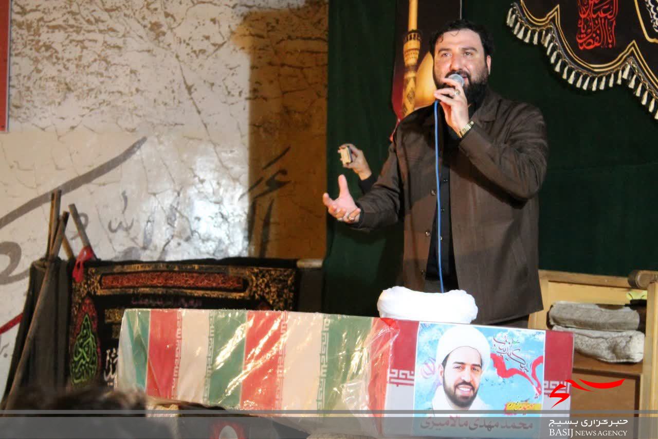 تشیع پیکر اولین شهید والامیری در حرم شهدای گمنام کوه خضرنبی(ع)