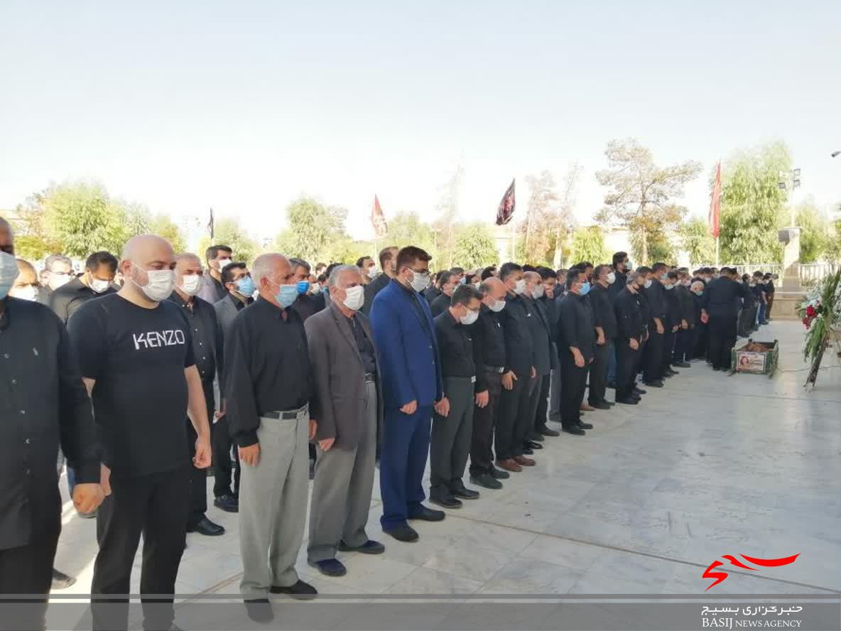 مراسم تشییع فرهنگی بسیجی زنده یاد &laquo;سید محسن هاشمی&raquo;