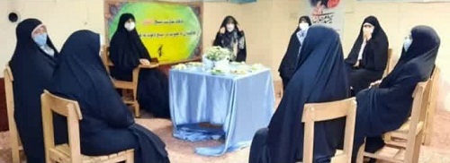 مراسم تکریم هفته عفاف و حجاب در ناحیه شهید مفتح برگزار شد