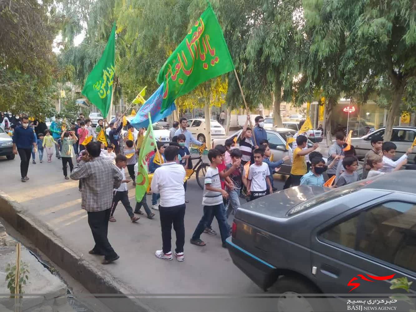 کاروان شادی بسیجیان پایگاه شهید جمراسی