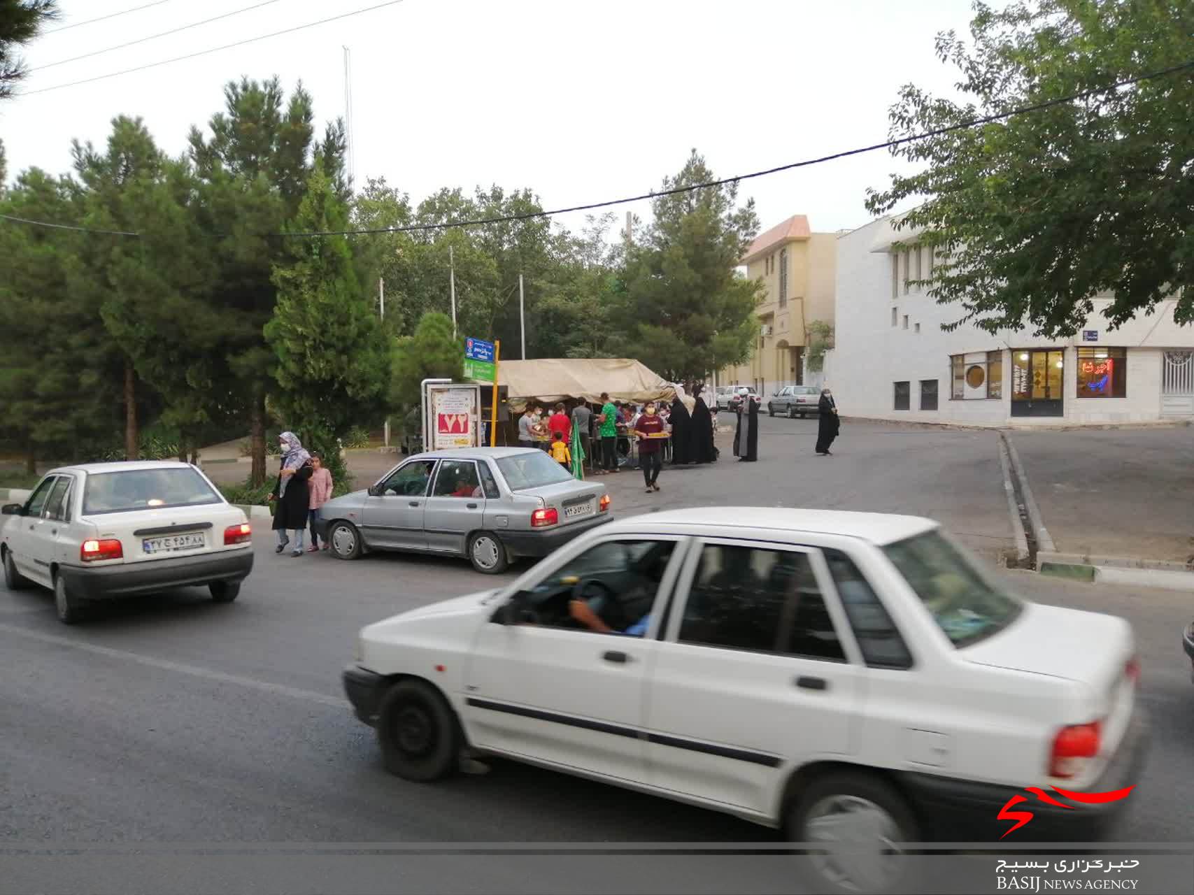 برگزاری ایستگاه صلواتی بسیجیان پایگاه سیدالشهداء (ع)