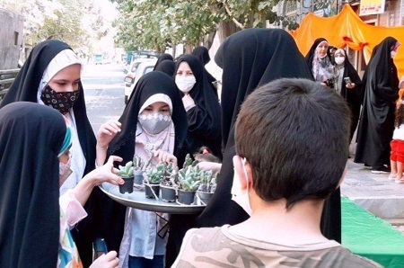 کاروان خودرویی و جشن خیابانی عید غدیر در مناطق تهران