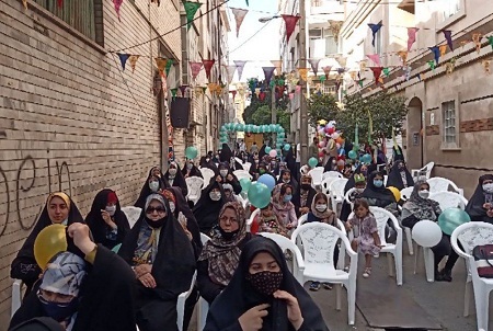 کاروان خودرویی و جشن خیابانی عید غدیر در مناطق تهران